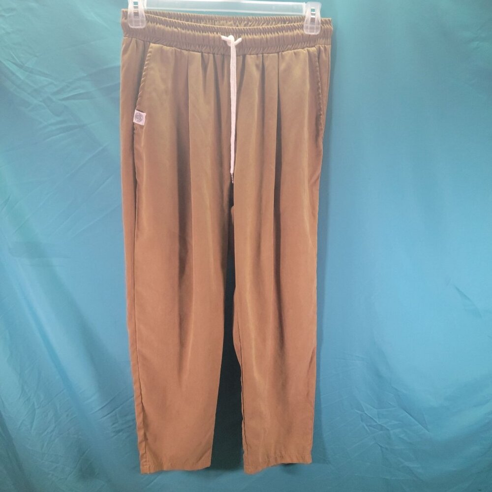 Shein Womens Large Brown Polyester Casual Pants